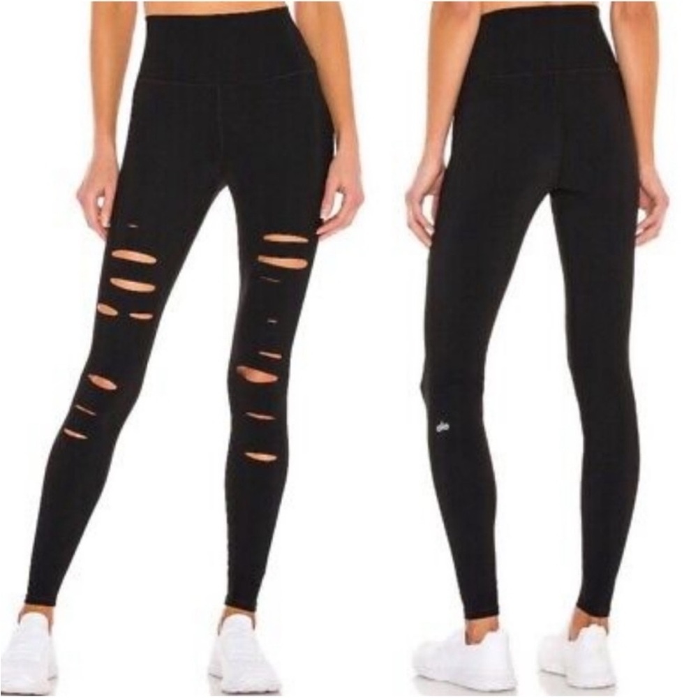 ALO Yoga Black High-Waisted Leggings